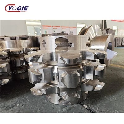 Sprocket iompair as a chéile dúbailte